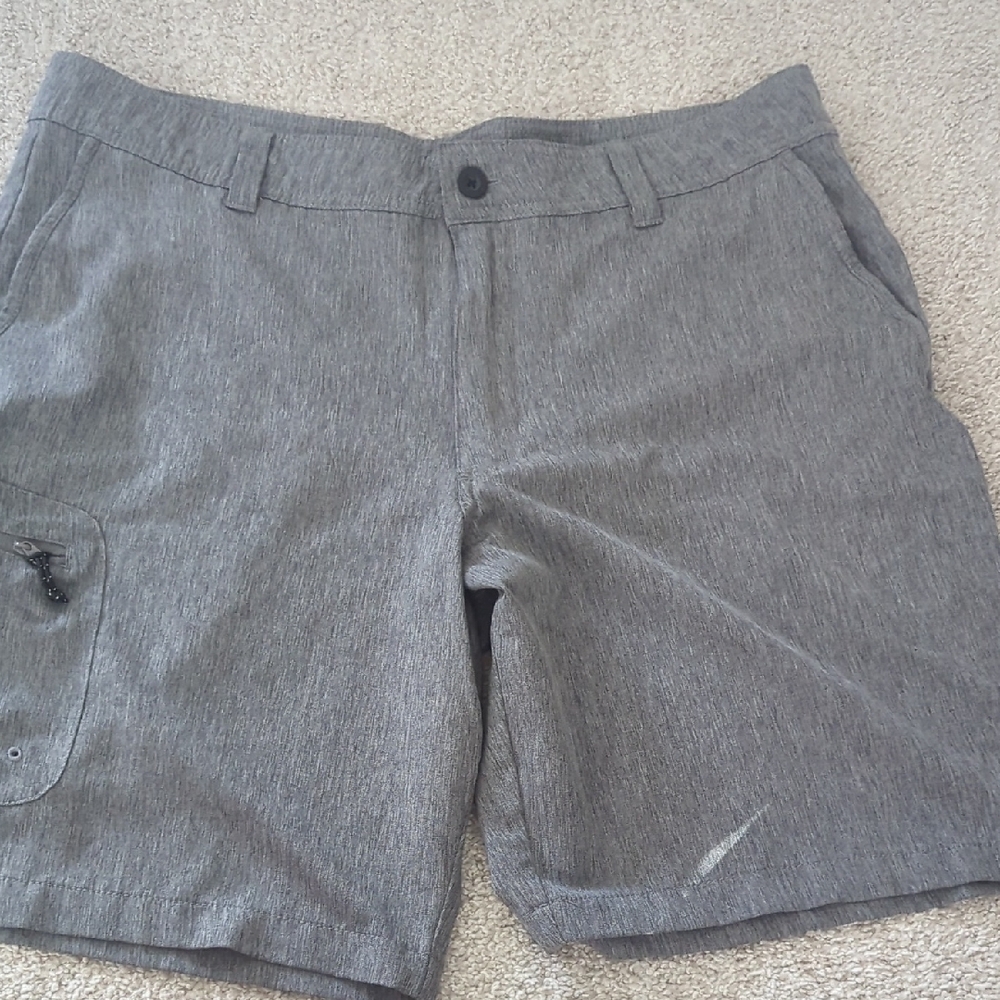 Magellan Outdoors Gray Hybrid Shorts Lightweight Athletic Style